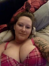 Amazing mature bitch is covered with cum