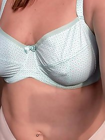 Lustful mature ladies are playing with their hooters