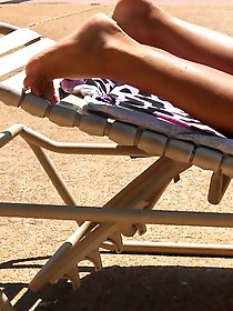 An incredible mature woman is engaging in solo activities