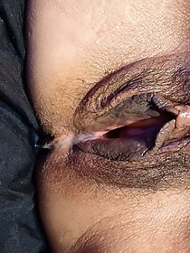 African American wife with a sexy vagina