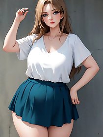 A plump older woman prepares for sexual intercourse