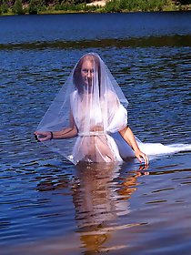 Lory with two fingers in her vagina