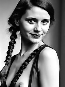 It seems that this older beauty is getting more and more excited