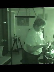 Young-looking mature girl is cheating like a pro