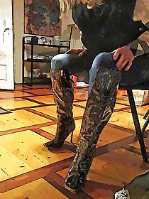 Amazing mature tart is teasing like a pro